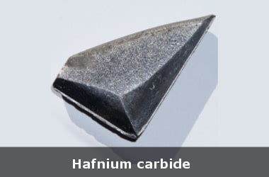  Hafnium Carbide - Chiến binh Siêu bền và Lửa Cuồng Nộ trong ngành công nghiệp Aero-space!